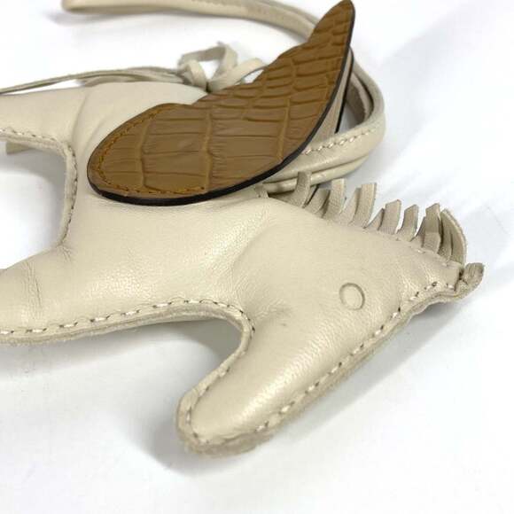 HERMES Rodeo Pegasus Touch MM Bag Charm, Horse Anjo Miro, Men's/Women's, Cre ... - Picture 11 of 12